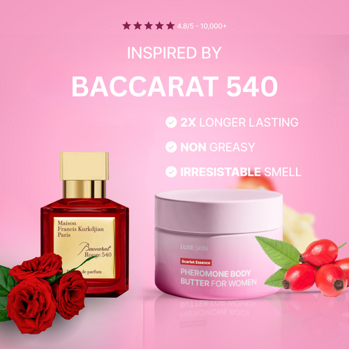 Pheromone Body Butter For Women - Inspired By Baccarat Rogue 540