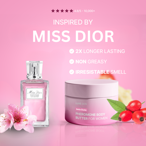 Pheromone Body Butter For Women - Inspired by Mist Dior