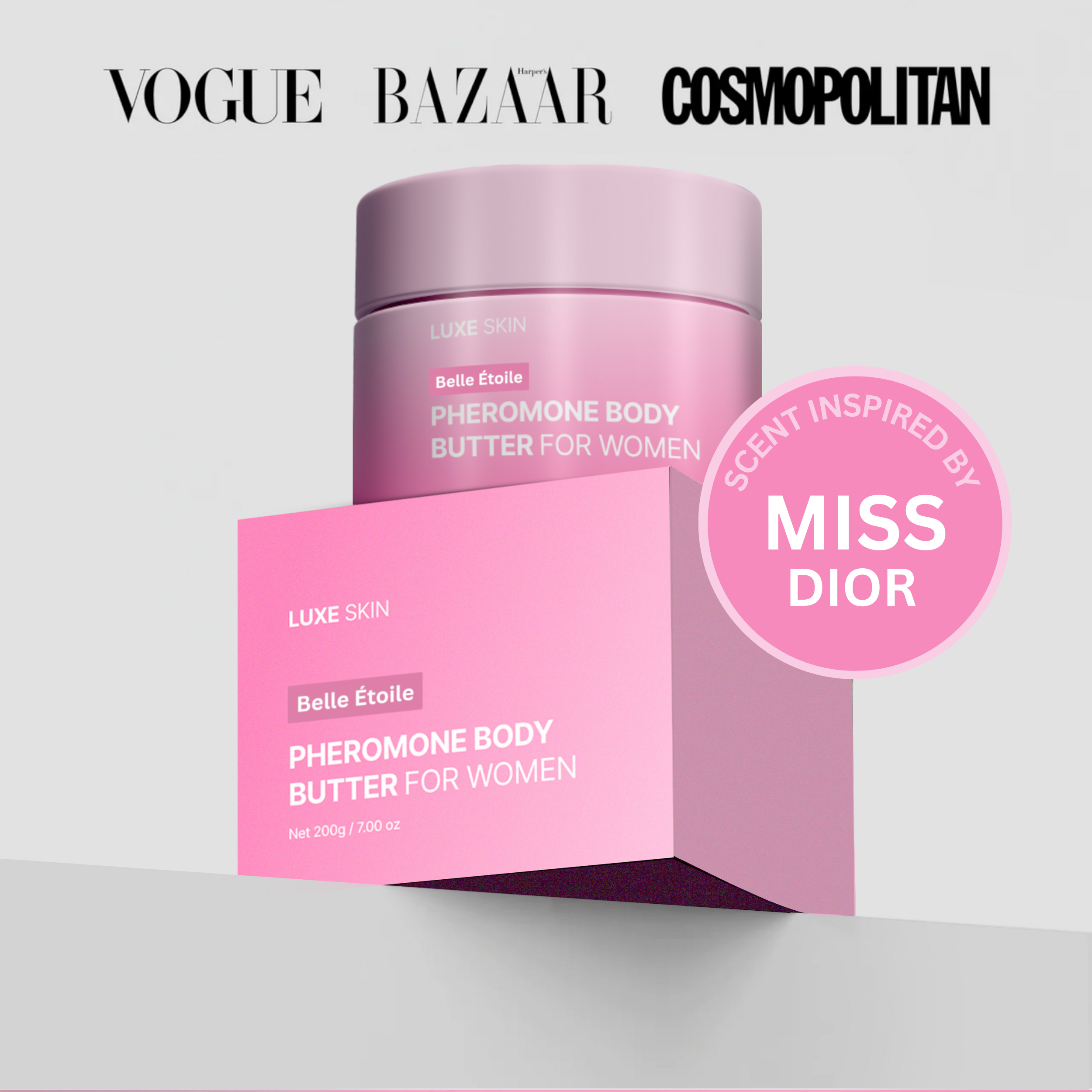 Pheromone Body Butter For Women - Inspired by Mist Dior