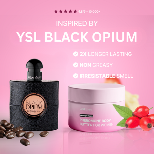 Pheromone Body Butter For Women - Inspired By YSL Black Opium